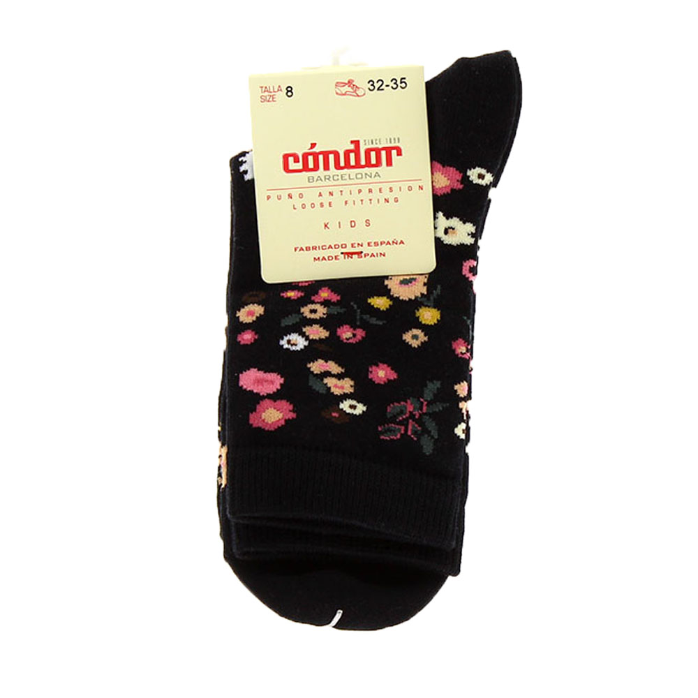 Calcetines niña flores Sakura Condor 388874