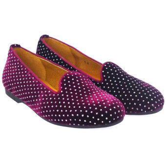 Slipper terciopelo cristales Clarys 4709