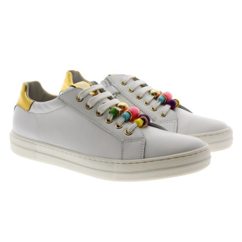 Sneakers piel mujer cremallera Naturino 5074