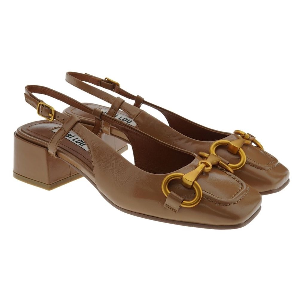 Zapatos tacón ancho destalonados estribo Bibilou 543Z12VK Agatha