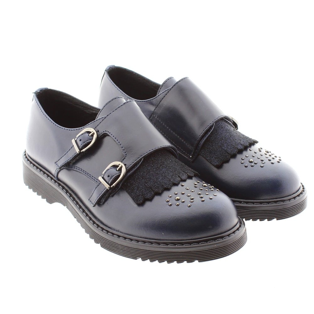 Blucher hebillas y flecos Clarys 5899