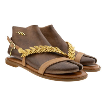 Sandalias griegas piel mujer Caryatis 622609