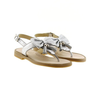 Sandalias dedo lazos metalizados Clarys 6500