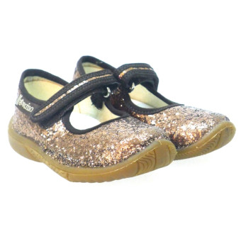 Merceditas sport glitter velcro Naturino 7703 Outlet