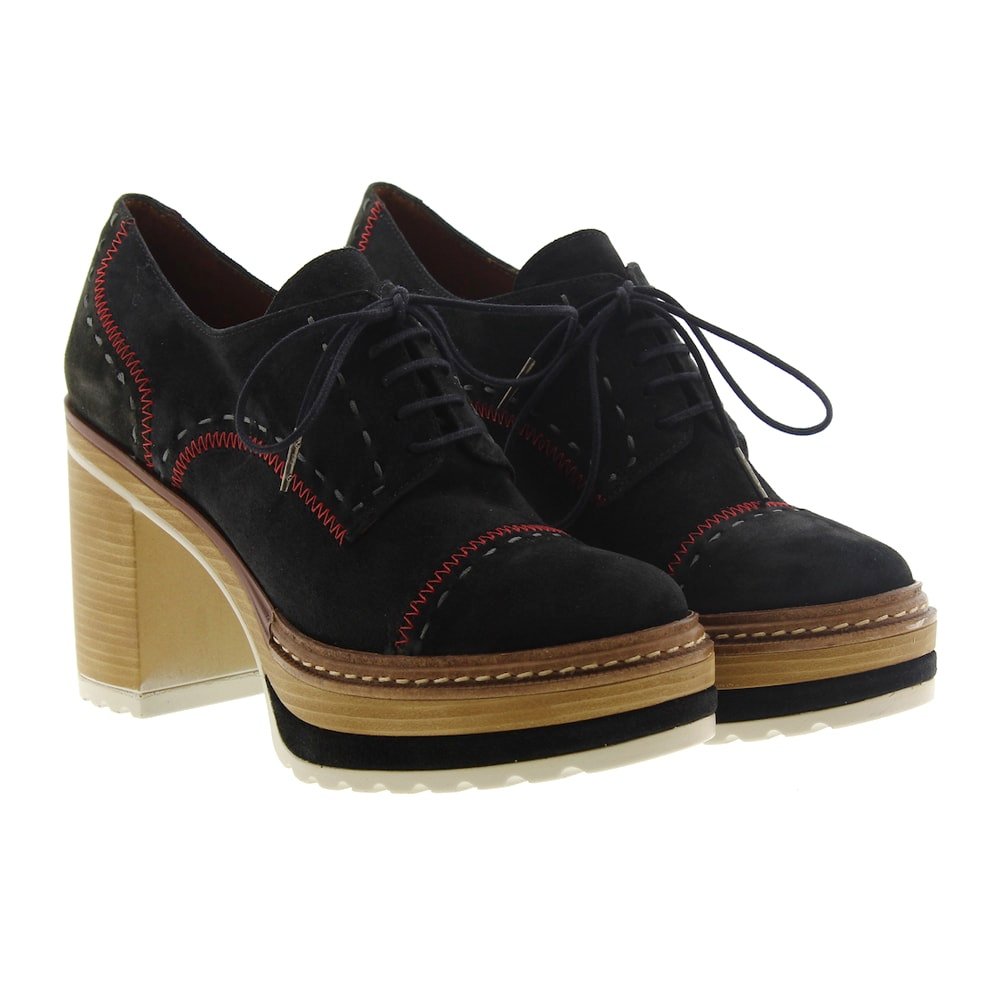 Zapato ante tacón abotinado mujer Pons Quintana 8105.006