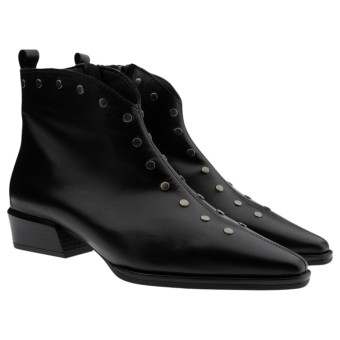 Botines camperos piel tachas Viguera 8500