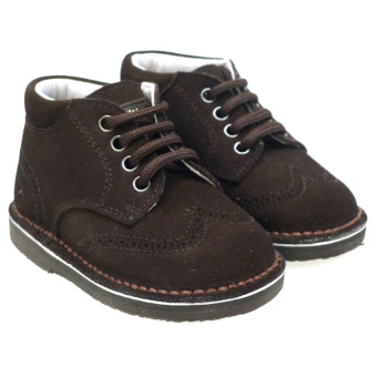 Bota pisacacas piel unisex cordón Outlet