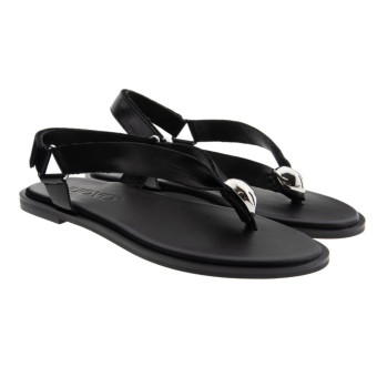 Sandalias piel dedo adorno Inuovo A34012