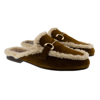 Zuecos borreguillo mujer Bibilou Ashe Mules