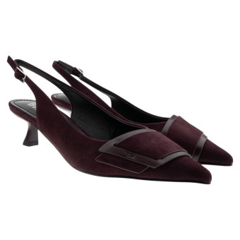 Zapatos destalonados tacón kitten Bibilou Astra Pumps 40