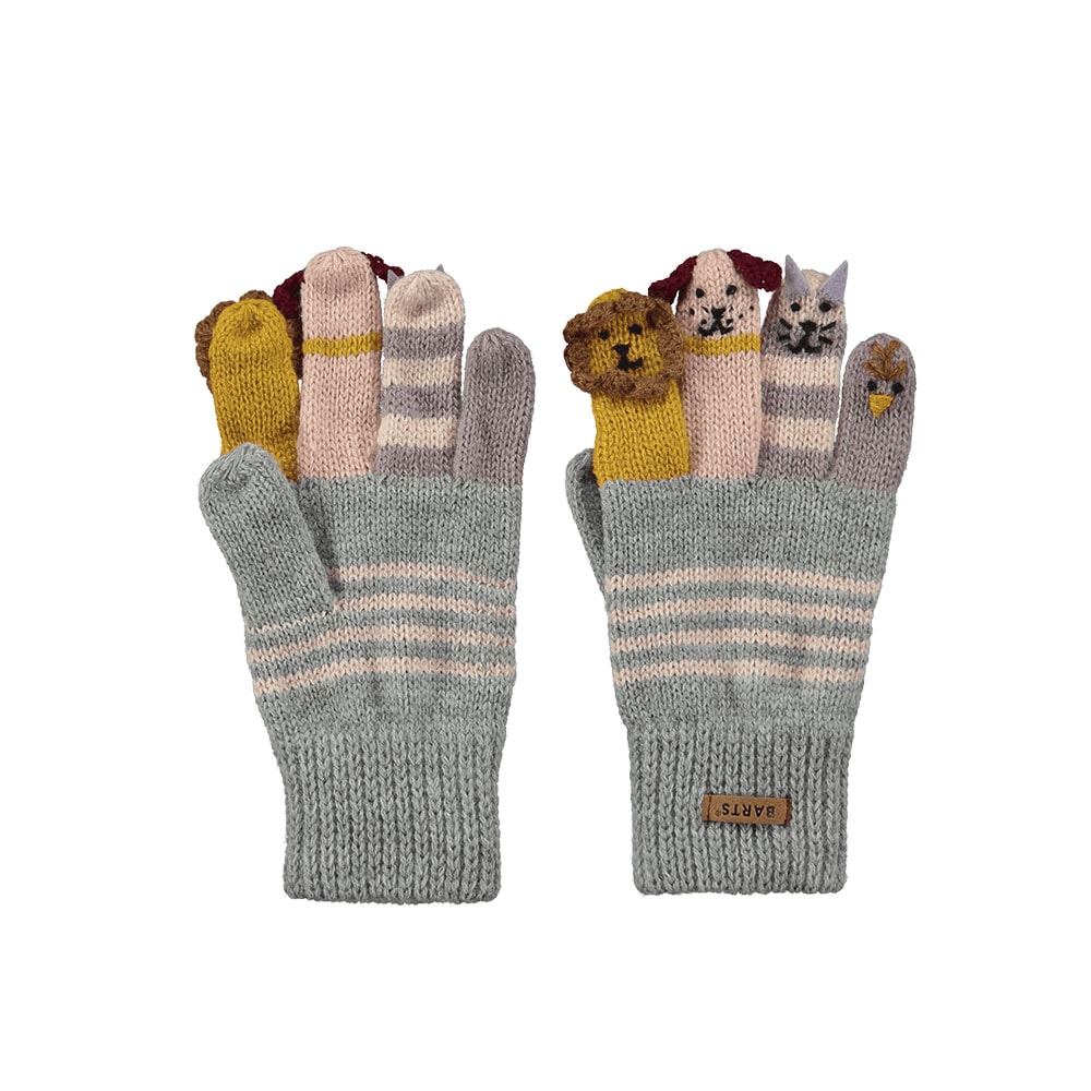 Guantes marionetas multicolor Barts BA2624 Gris
