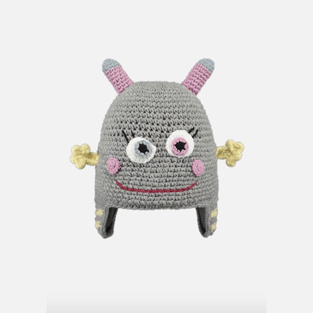 Gorro niña cara monstruo Barts BA5044 Rosa