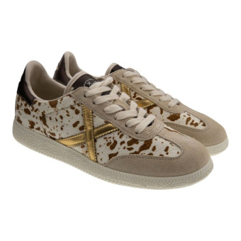 Sneakers mujer estampado vaca Munich Barru 243