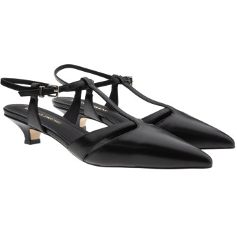 Zapatos destalonados tacón hebilla piel Bruno Premi BN0206X