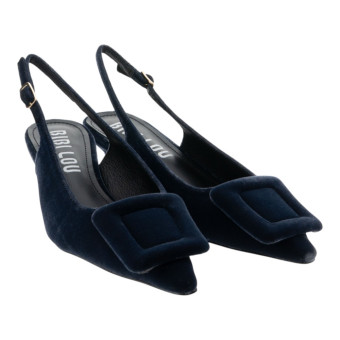Zapato destalonado terciopelo Bibilou Bonnie Pumps 35