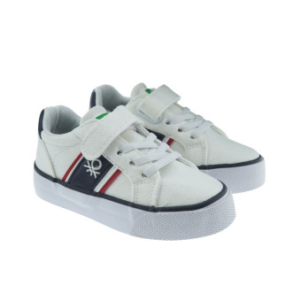 Zapatillas lona niño velcro Benetton BTK210211