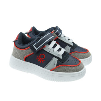 Zapatillas sneakers niño velcro Benetton BTK227611