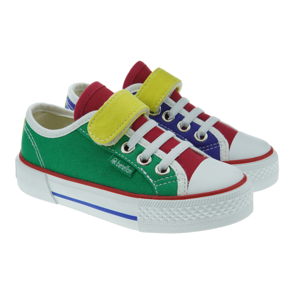 Lonas velcro multicolor niño Benetton BTK310411