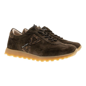 Sneakers mujer ante cordones elásticos Cafenoir C1DB6100