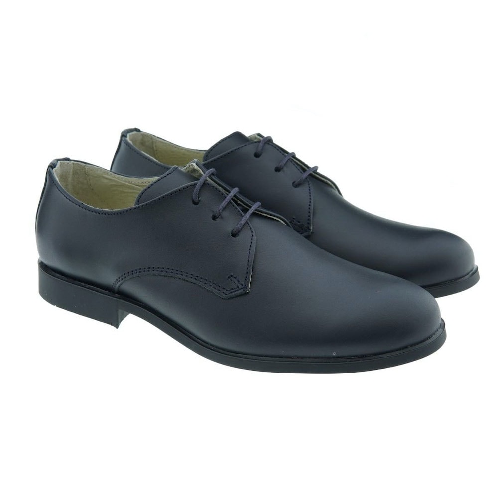 Zapatos comunión niño azul marino cordón Carrile C20150