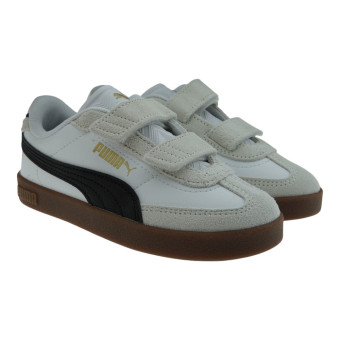Deportivas Blancas Niño Puma Club II Era Velcro