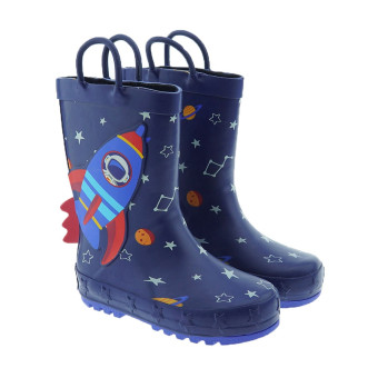 Botas agua niño cohetes Mr Tiggle