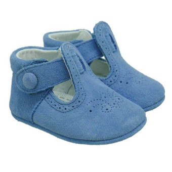 Zapato sandalia bebé cuna piel Carrile