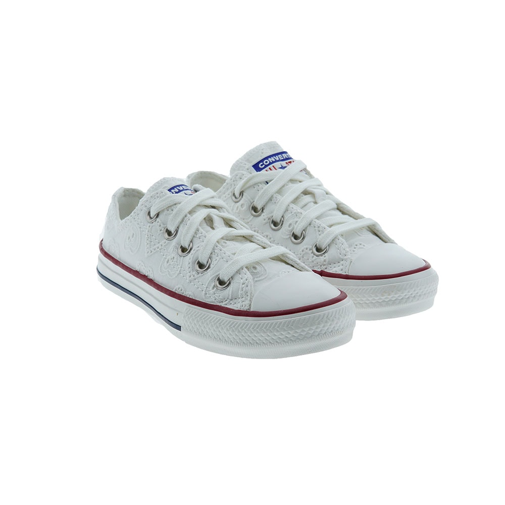 Zapatillas lona bordadas Converse Ctas Ox Crochet