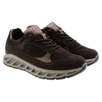 Zapatillas Goretex marrones mujer Igi&Co D.Kross Gtx