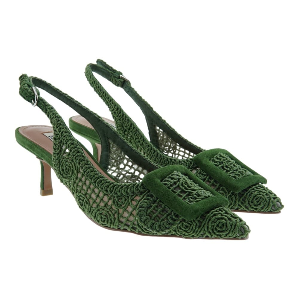 Zapatos Destalonados Bibilou Tejido Macramé Dalila 55 652Z6