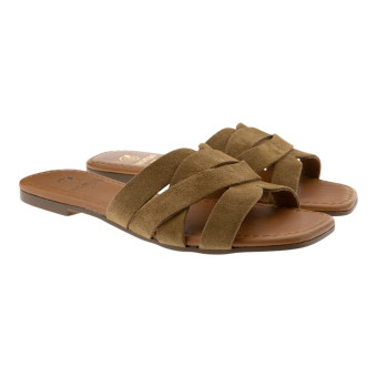 Sandalias pala ante cuero Go Woman Deco 91