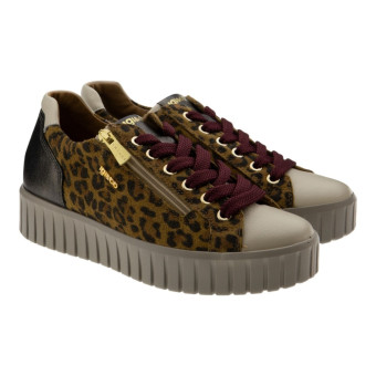 Zapatillas mujer animal print leopardo IGI&CO DWS 86801