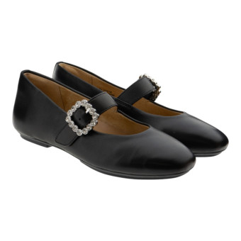 Merceditas negras mujer Fit Flop E3J-001