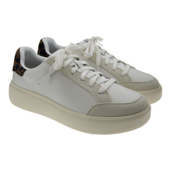 Zapatillas blancas mujer vestir Fit Flop EAF-D26