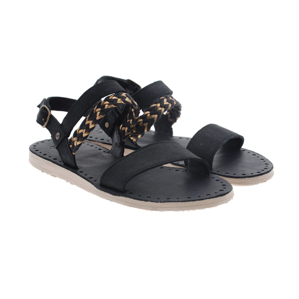 Sandalias piel tira trenzada mujer Ugg Elin