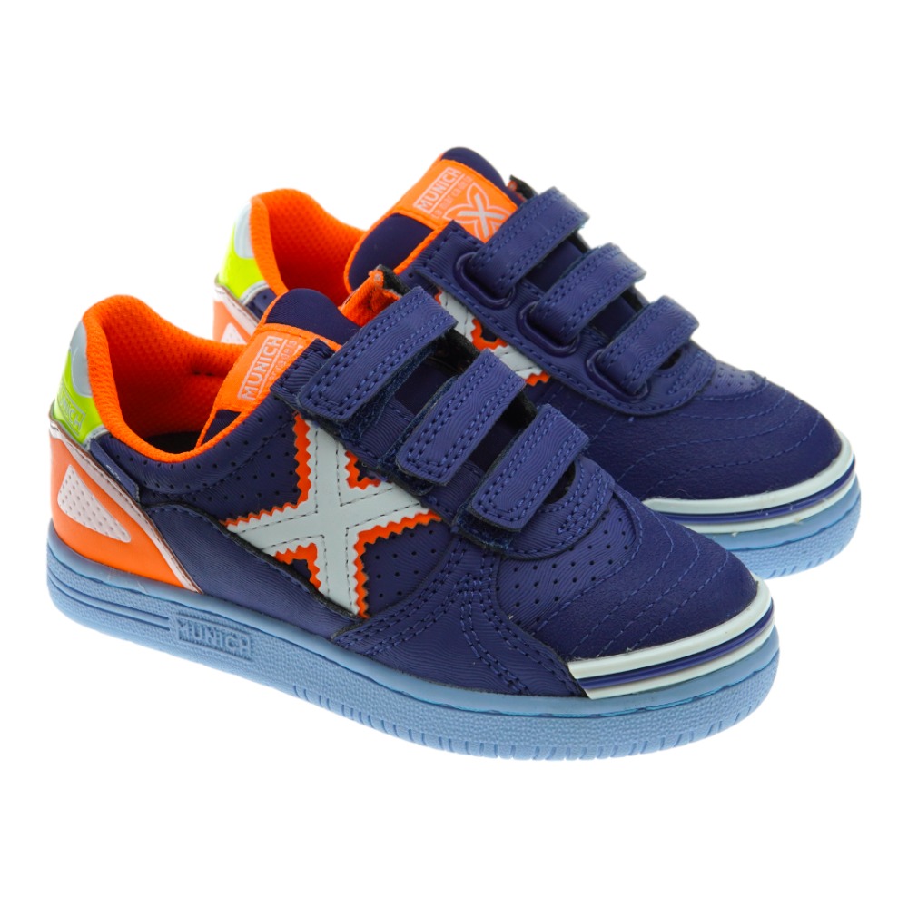 Zapatillas casual triple velcro Munich G-3 Kids Vco
