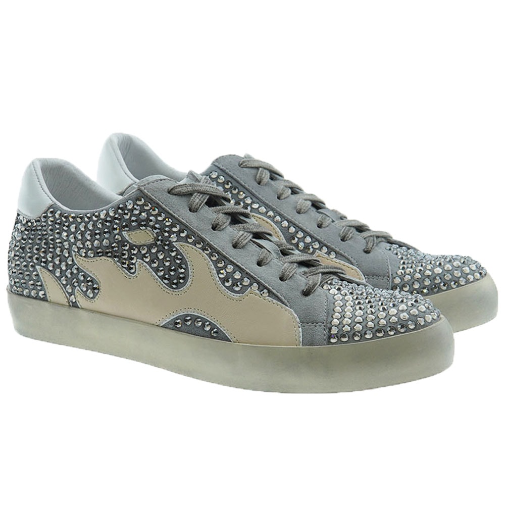 Sneakers mujer cristales y llamas Bibilou Gamin 910Z00VK