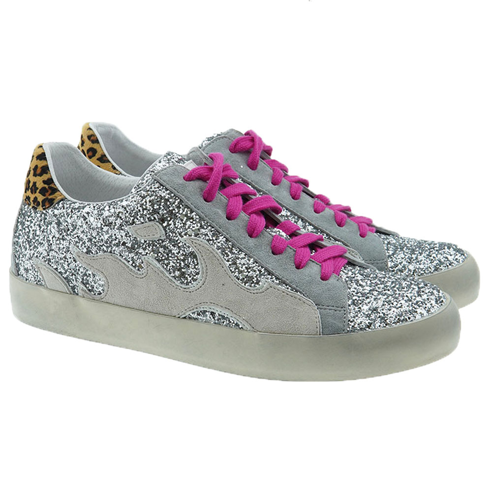 Snekaers mujer gliiter Bibilou Gamin 910Z05VK