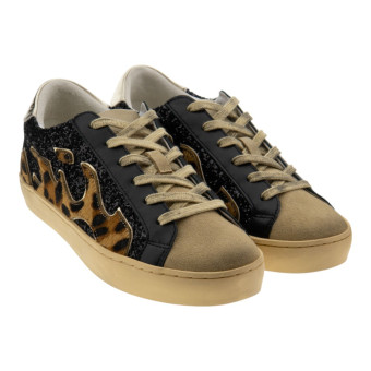 Zapatillas Gamin Bibilou leopardo D0058S05