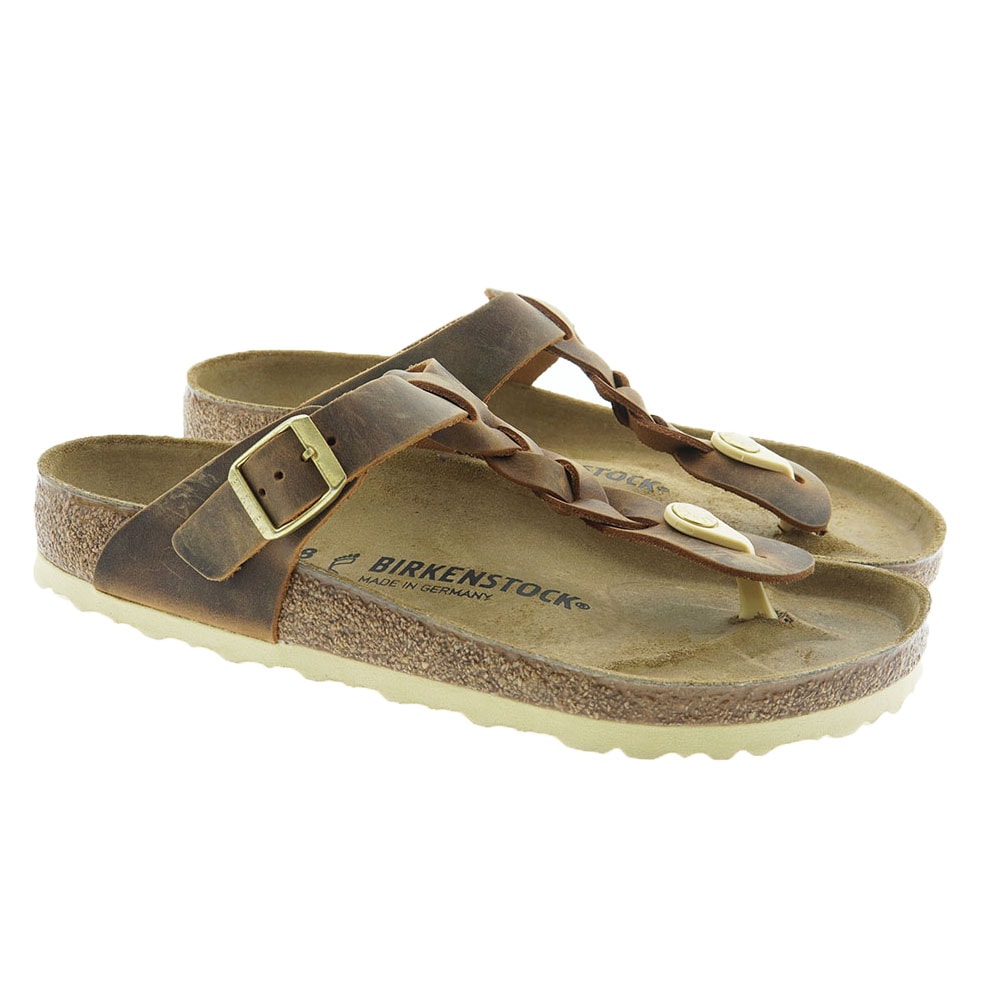 Sandalias bio dedo anatómicas Birkenstock Gizeh Braidded