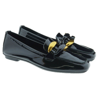 Mocasines mujer charol cadena Reqins Hook