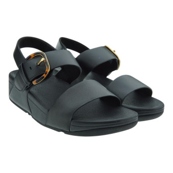 Sandalias negras cuña Fit Flop JE7