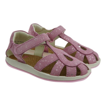 Sandalia tipo cangrejera niña piel Camper K800363