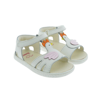 Sandalias bebé niña velcro gallina Camper K800471