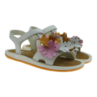 Sandalias Camper Kids Apliques Florales K800582