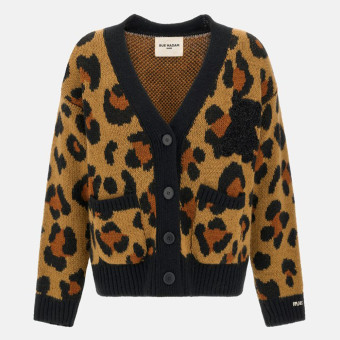 Cárdigan lana leopardo mujer Rue Madam 