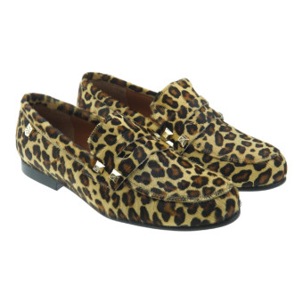 Mocasin antifaz mujer leopardo Popa Liana Animal