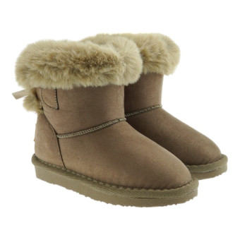 Botas pelito adorno lazo Conguitos LIS 14066