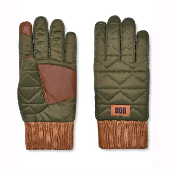 Guantes Hombre Ugg Acolchados e Impermeables M Aw Quilted Gloves