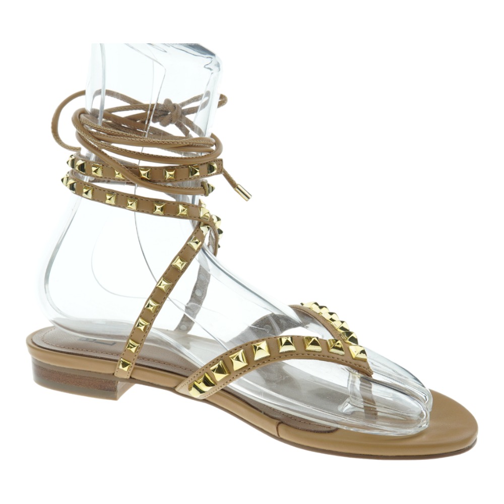 Sandalias griegas dedo atadas tobillo Bibilou Madi 855Z80HG